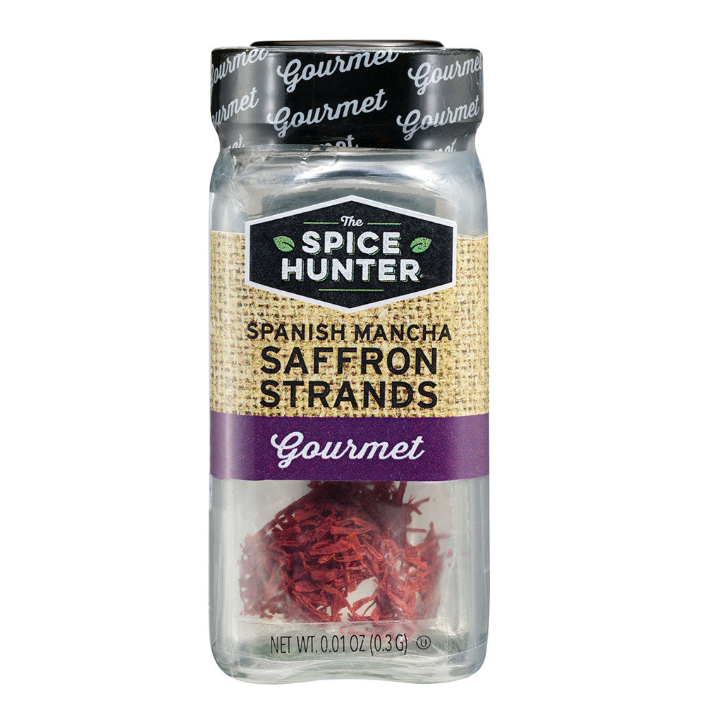 Wholesale Spice Hunter Spanish Mancha Whole Saffron Strands 0.01 Oz- Bulk