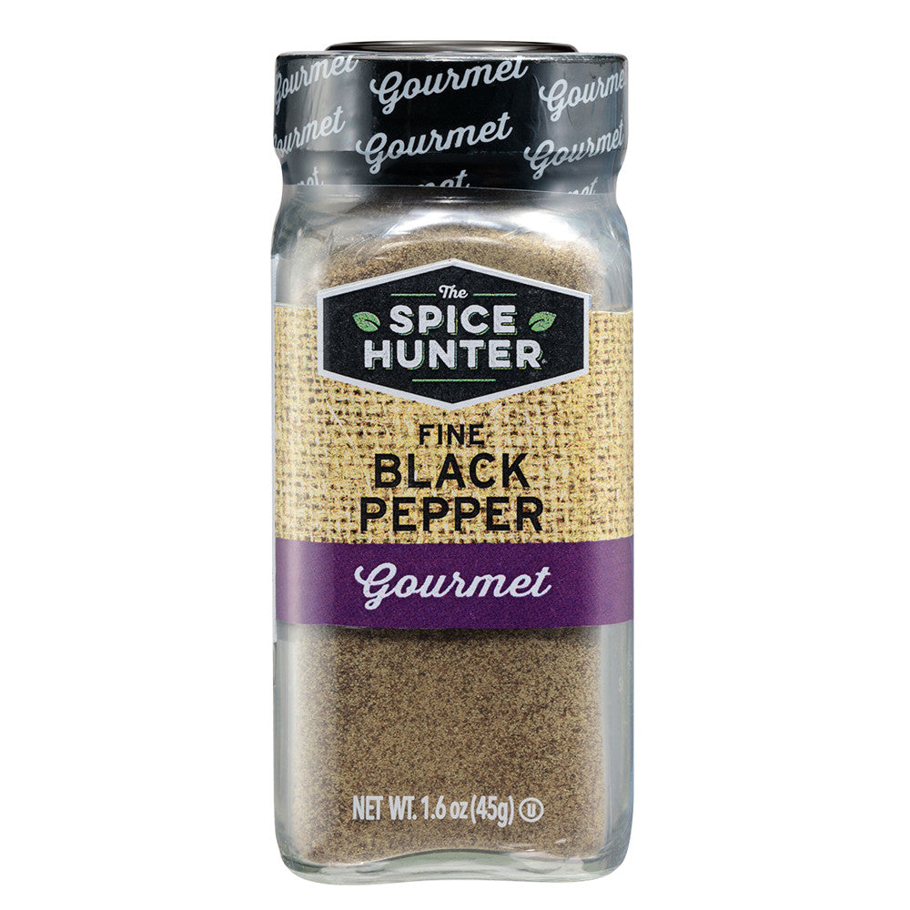 Wholesale Spice Hunter Fine Ground Black Pepper 1.6 Oz- Bulk