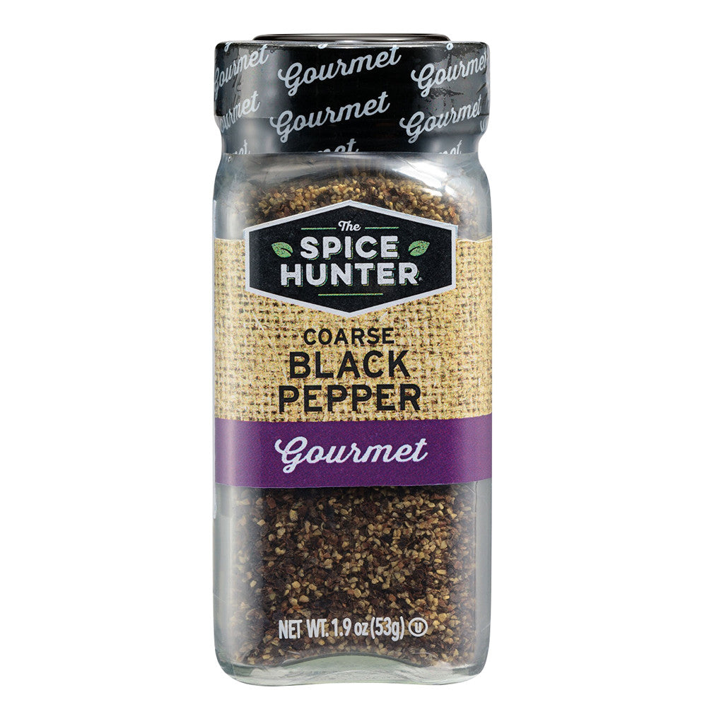 Wholesale Spice Hunter Coarse Ground Black Pepper 1.9 Oz- Bulk