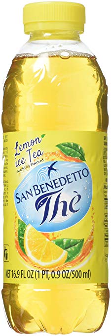 Wholesale San Benedetto Lemon Tea 16.9 OZ-12ct Case Bulk