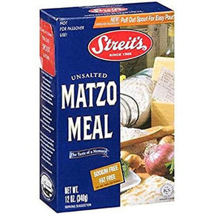 Wholesale Streits Matzo Meal 25lb-1ct Case Bulk