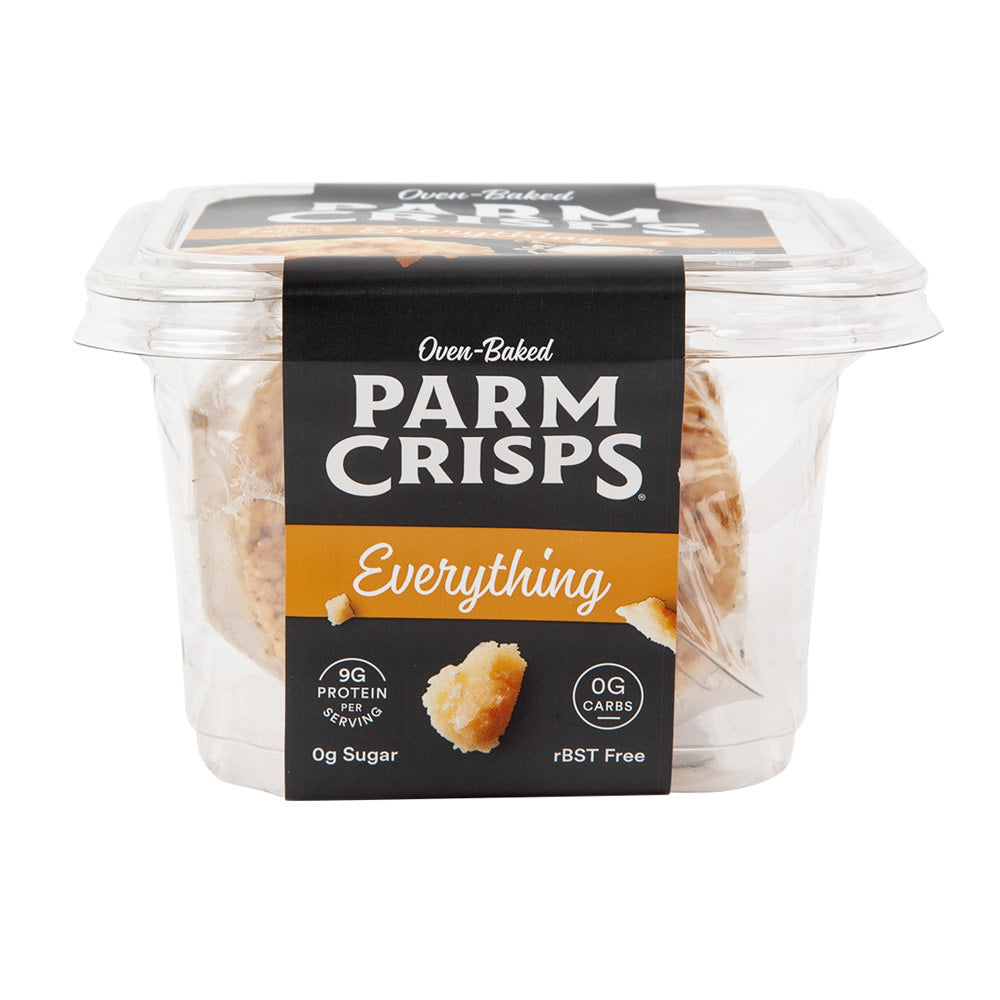 Wholesale Parm Crisps Everything 3 Oz Tub-12ct Case Bulk