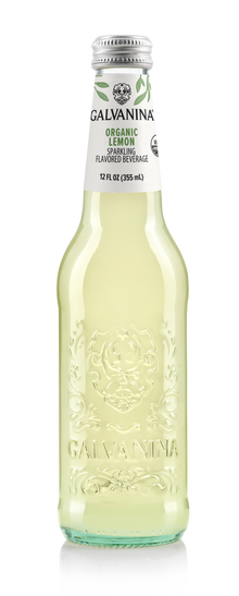 Wholesale Galvanina Organic Lemon Soda Soda 355 ML 12 oz- Bulk