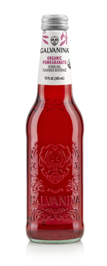Wholesale Galvanina Organic Pomegranate Soda 335 ML 11 oz- Bulk