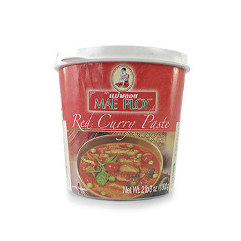 Wholesale Mae Ploy Red Curry Paste 35oz-12ct Case Bulk