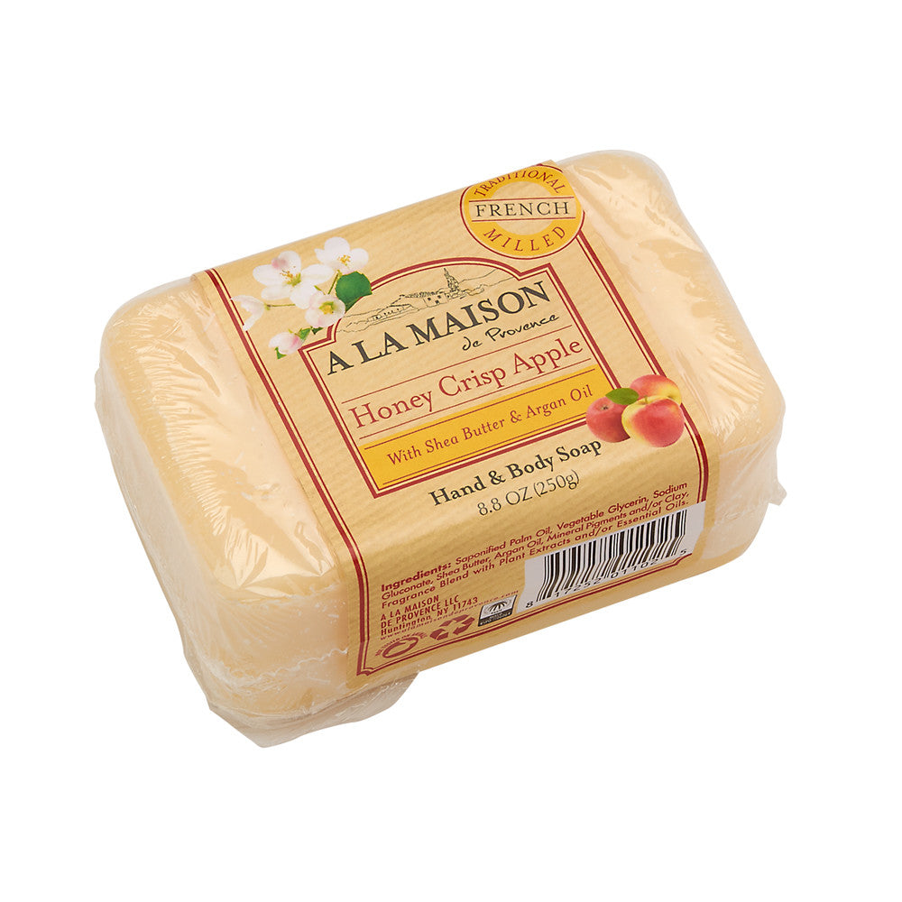 Wholesale A La Maison Honey Crisp Solid Bar 8.8 Oz Soap- Bulk