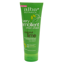 Wholesale Alba Botanica Coconut Lime Shave Cream 8 Oz Tube- Bulk