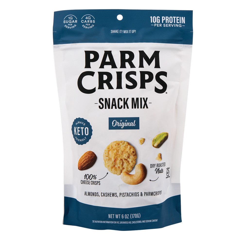 Wholesale Parm Crisps Original Snack Mix 6 Oz Pouch-12ct Case Bulk