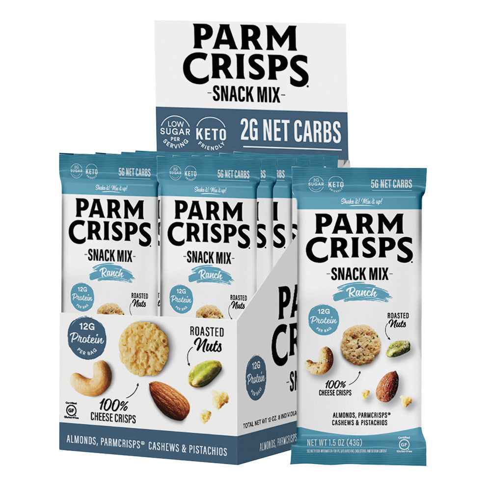 Wholesale Parm Crisps Snack Mix Ranch 1.5 Oz Bag- Bulk