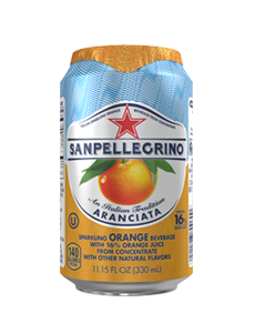 Wholesale San Pellegrino Orange Soda 330 ML 11 oz- Bulk