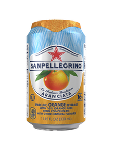 Wholesale San Pellegrino Orange Soda 330 ML 11 oz- Bulk