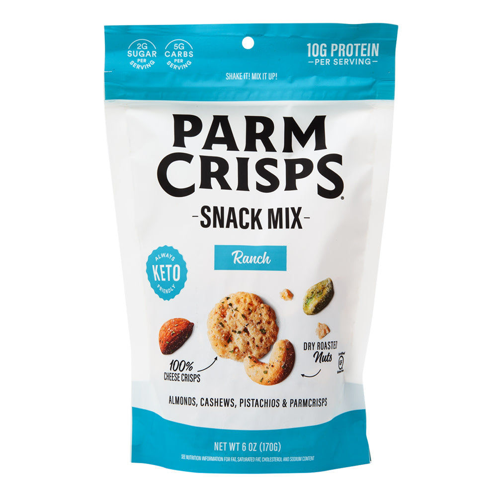 Wholesale Parm Crisps Ranch Snack Mix 6 Oz Pouch-12ct Case Bulk