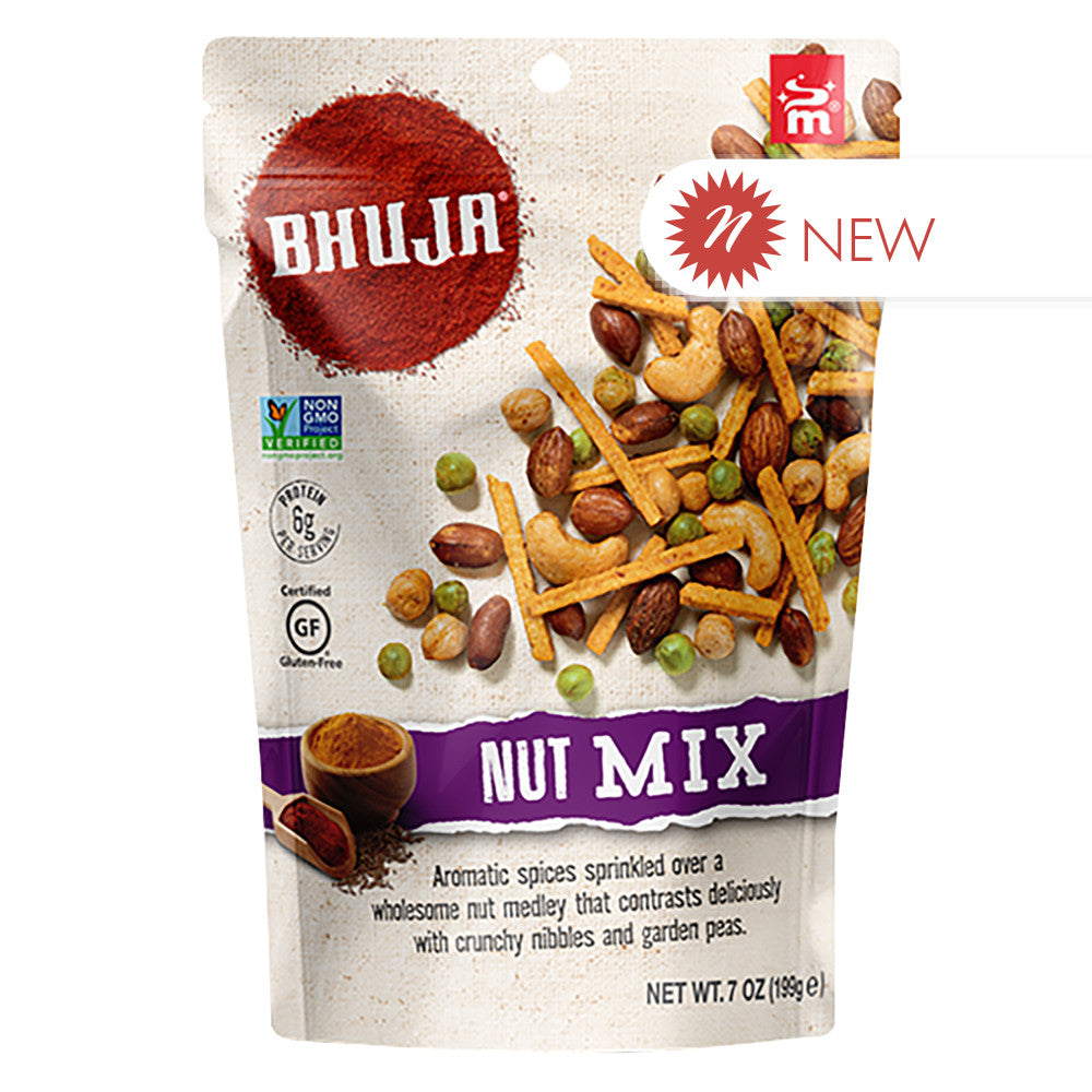 Wholesale Bhuja Snacks Nuts Mix 7 Oz Bag- Bulk