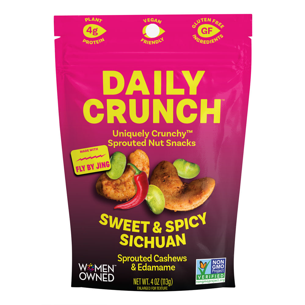 Wholesale Daily Crunch - Sweet Spicy S S Cashews - 4Oz- Bulk