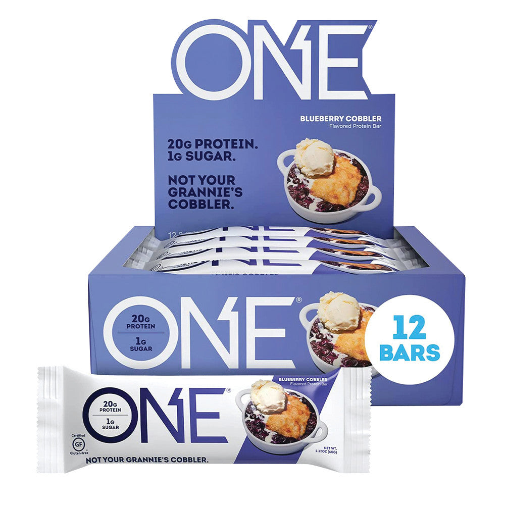 Wholesale One Blueberry Cobbler 2.12 Oz Bar- Bulk