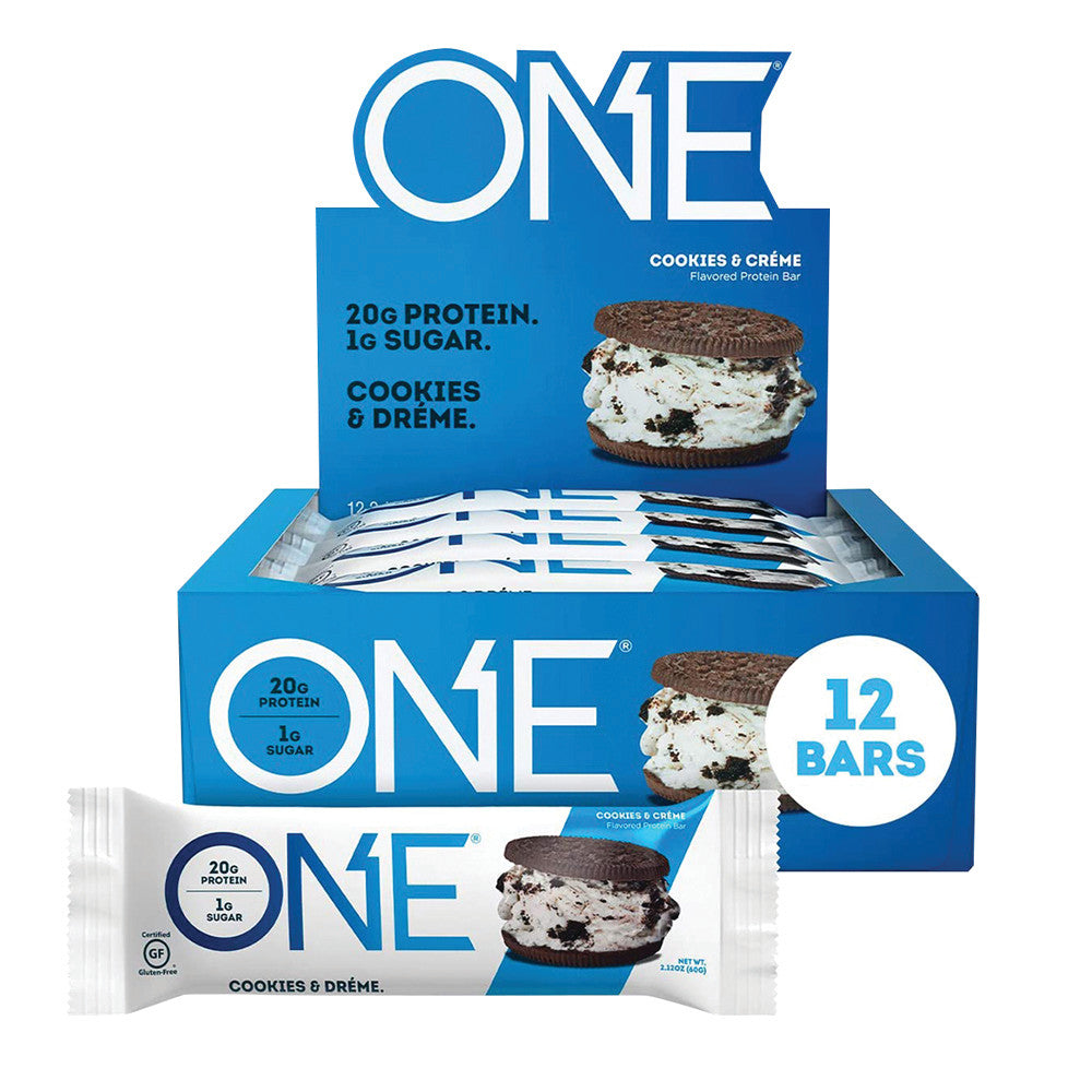 Wholesale One Cookies & Creme 2.12 Oz Bar- Bulk