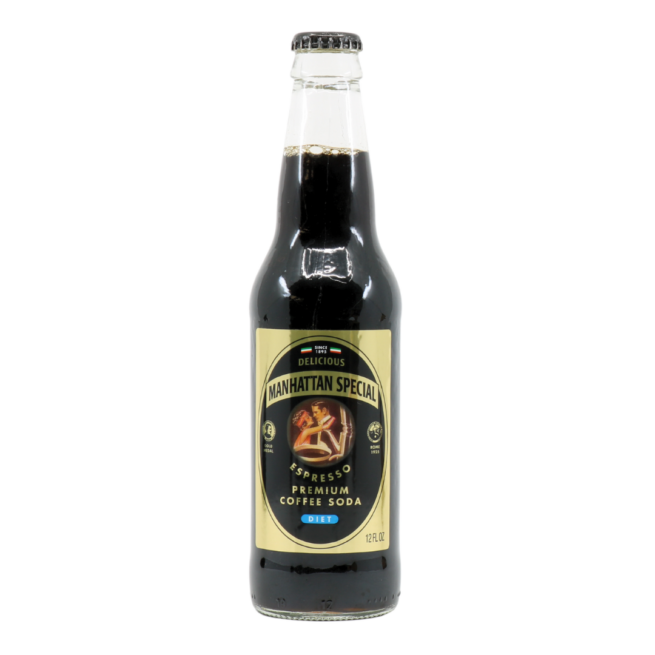 Manhattan Special Special Diet Coffe Soda 12 OZ