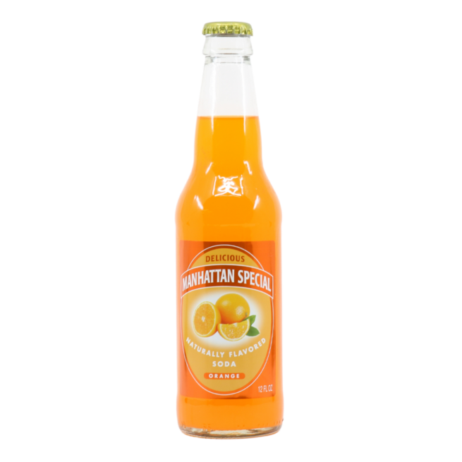 Manhattan Special Orange Soda 12 OZ