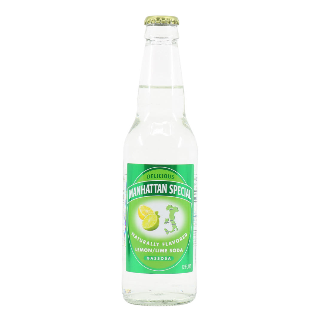 Wholesale Manhattan Special Gassosa Soda 12 oz- Bulk