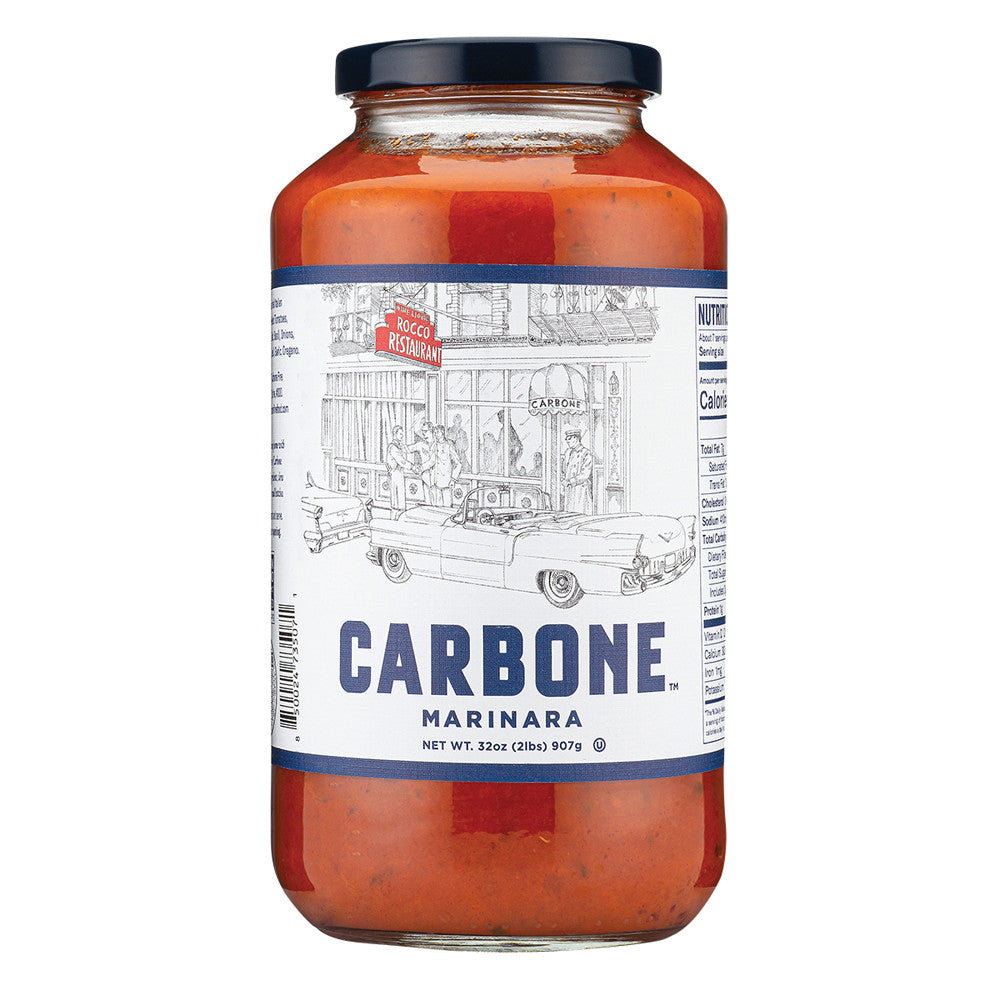 Wholesale Carbone Marinara Pasta Sauce 32 Oz Jar- Bulk