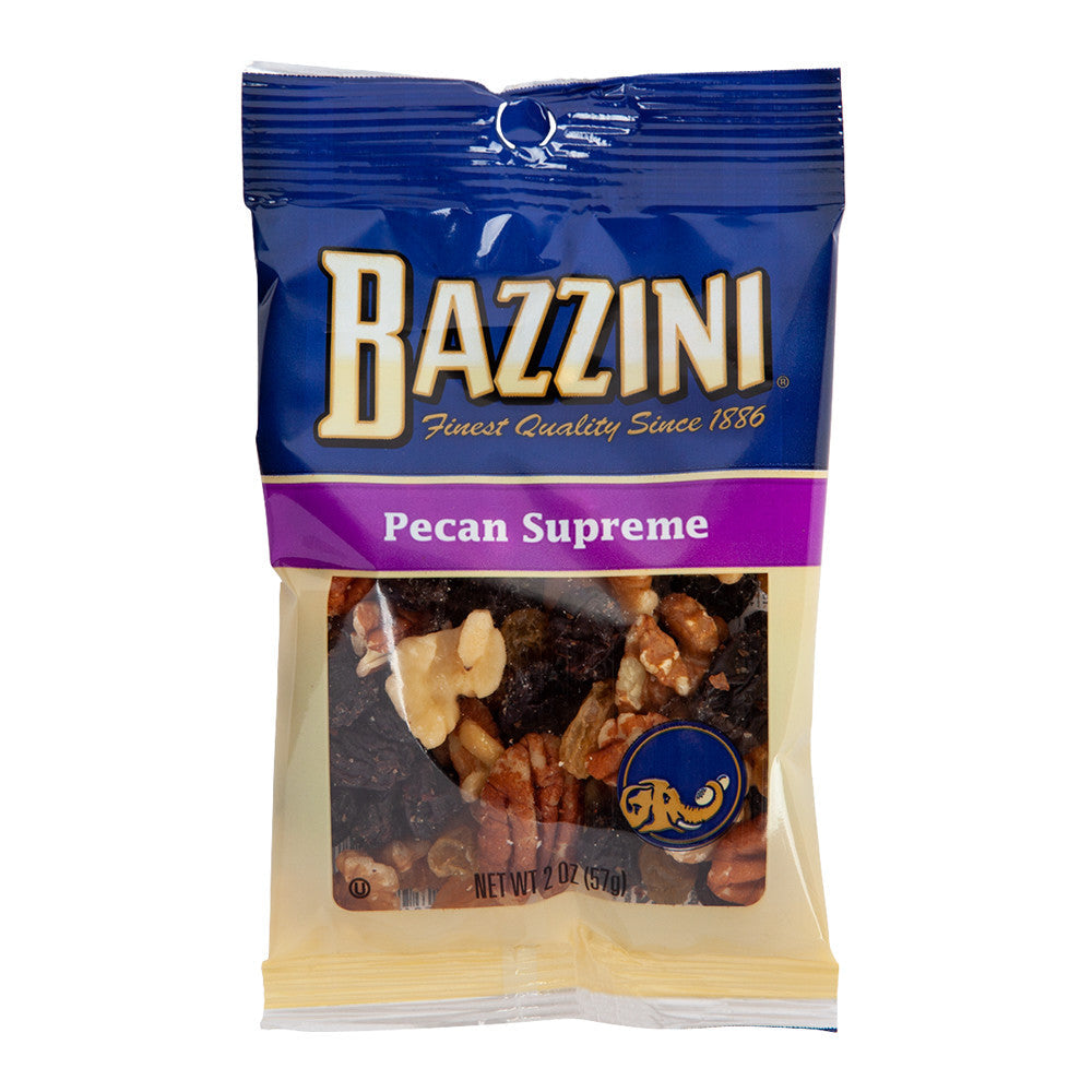 Wholesale Bazzini Nuts Pecan Supreme 2 Oz Bag-12ct Case Bulk