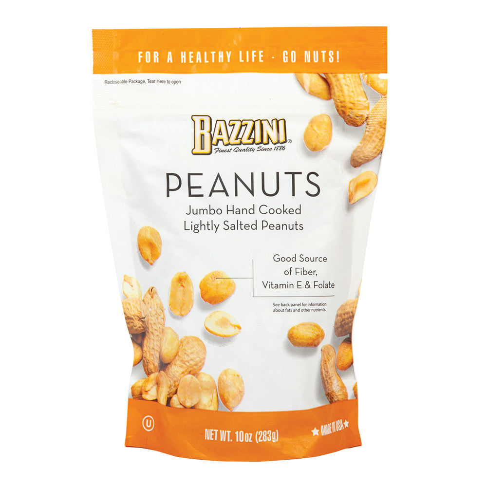 Wholesale Bazzini Salted Peanuts 10 Oz Peg Bag- Bulk