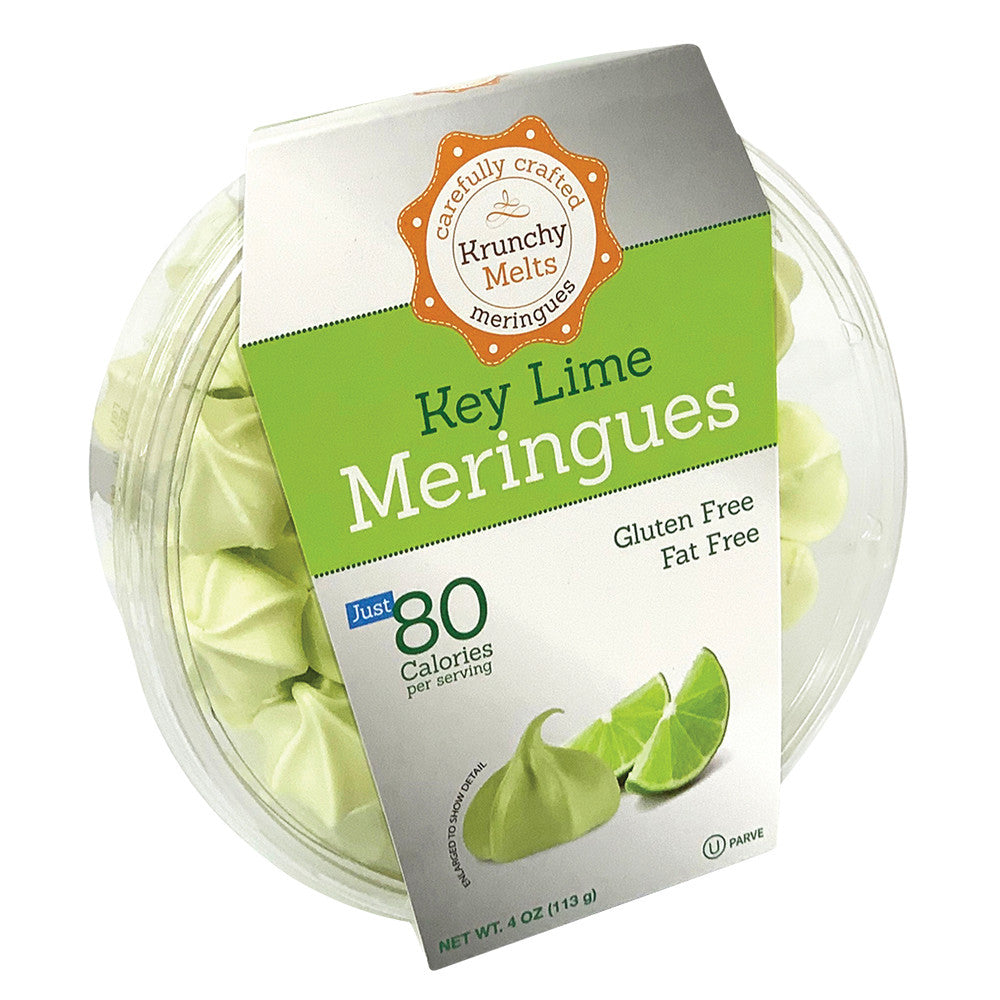 Wholesale Krunchy Melts Key Lime Meringues 4 Oz Tub- Bulk