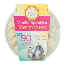 Wholesale Krunchy Melts Vanilla Sprinkles Meringues 4 Oz Tub- Bulk