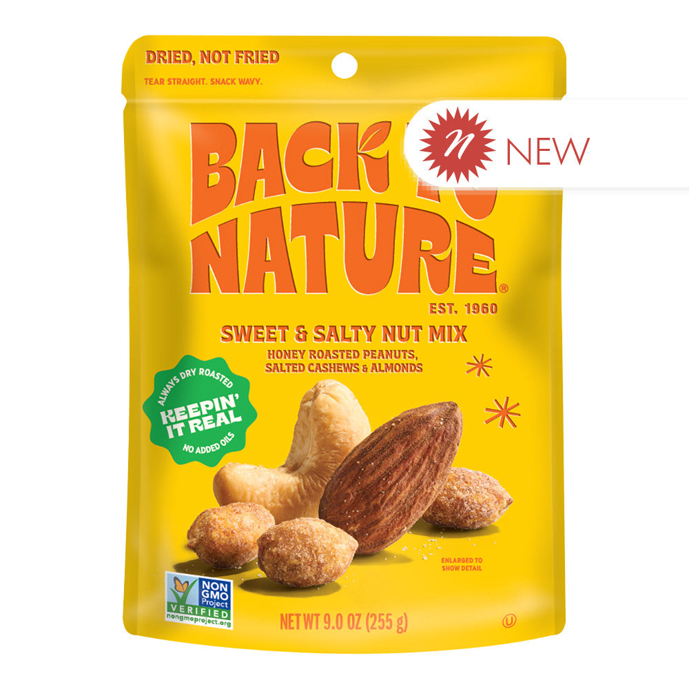 Wholesale Back To Nature - Sweet & Salty Nut Mix - 9Oz- Bulk