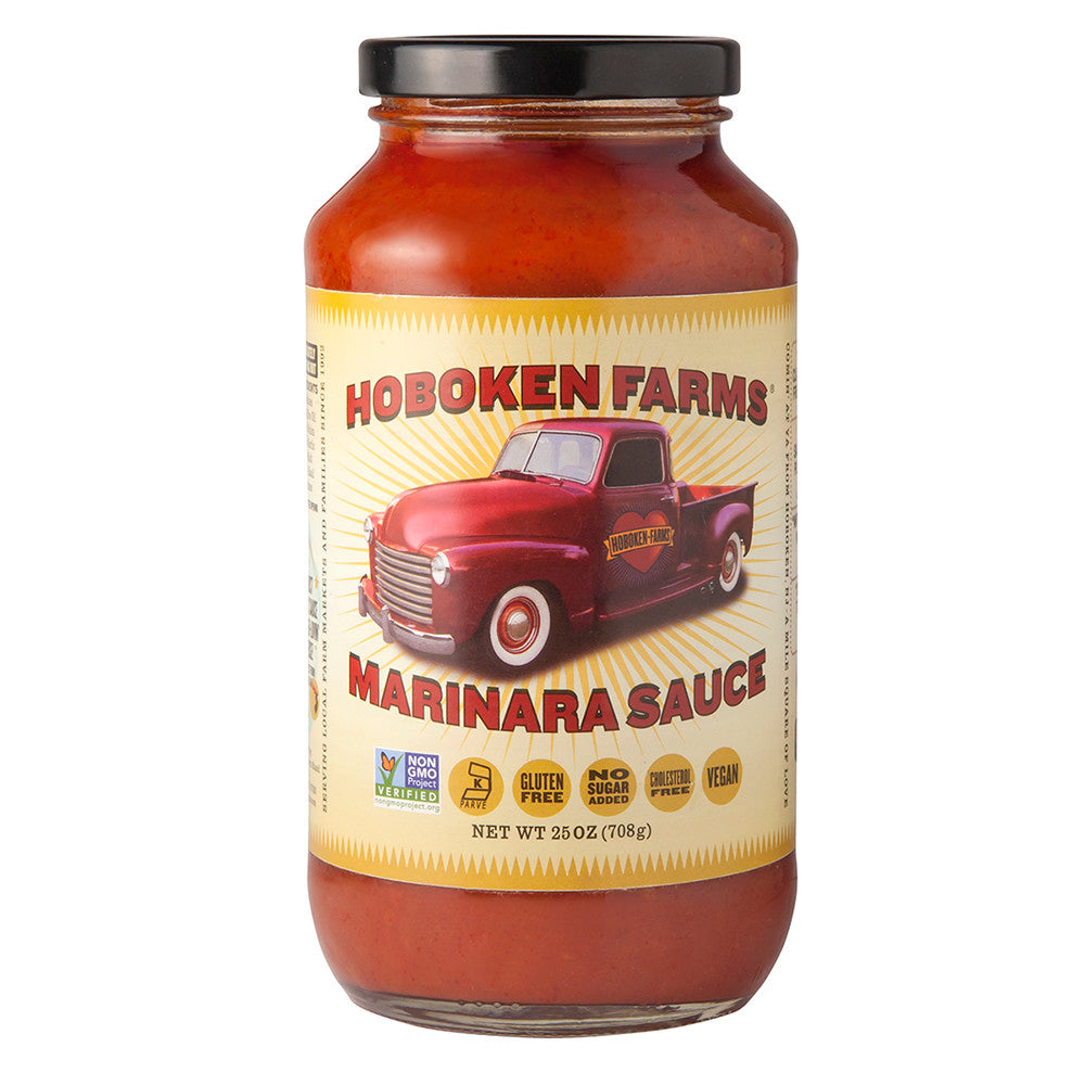 Wholesale Hoboken Farms Marinara Sauce 25 Oz Jar-6ct Case Bulk