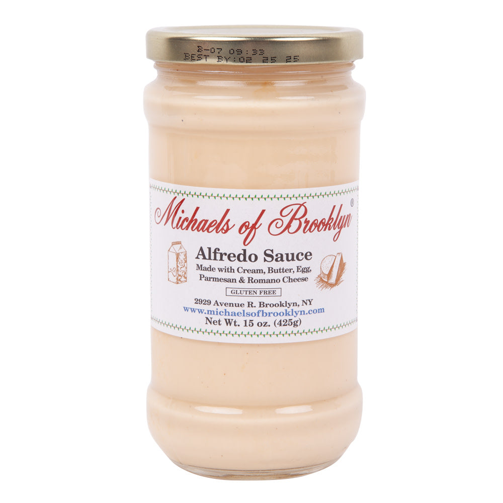 Wholesale Michaels Of Brooklyn Alfredo Sauce 15 Oz Jar-6ct Case Bulk