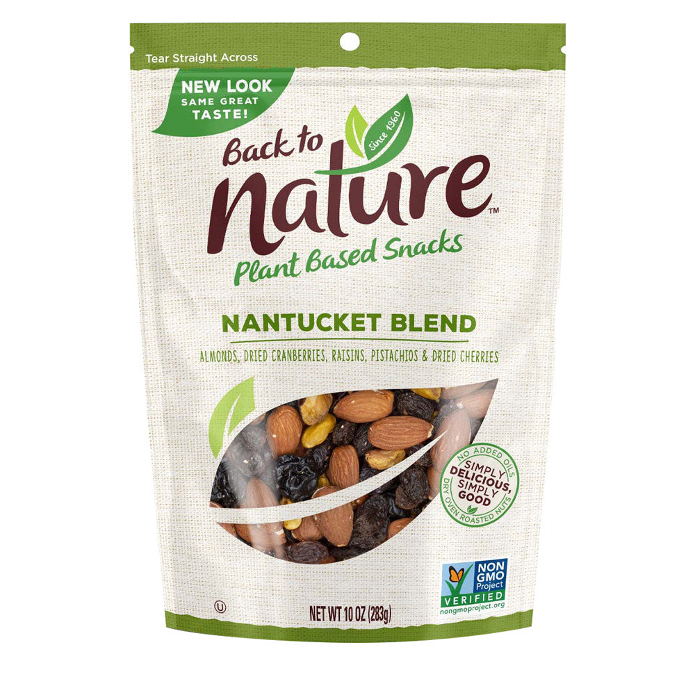 Wholesale Back To Nature Nantucket Blend Trail Mix 10 Oz Pouch-9ct Case Bulk