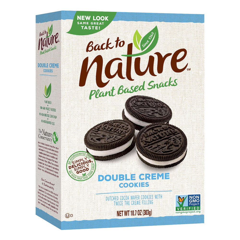 Back To Nature Double Classic Creme Cookies 10.7 Oz
