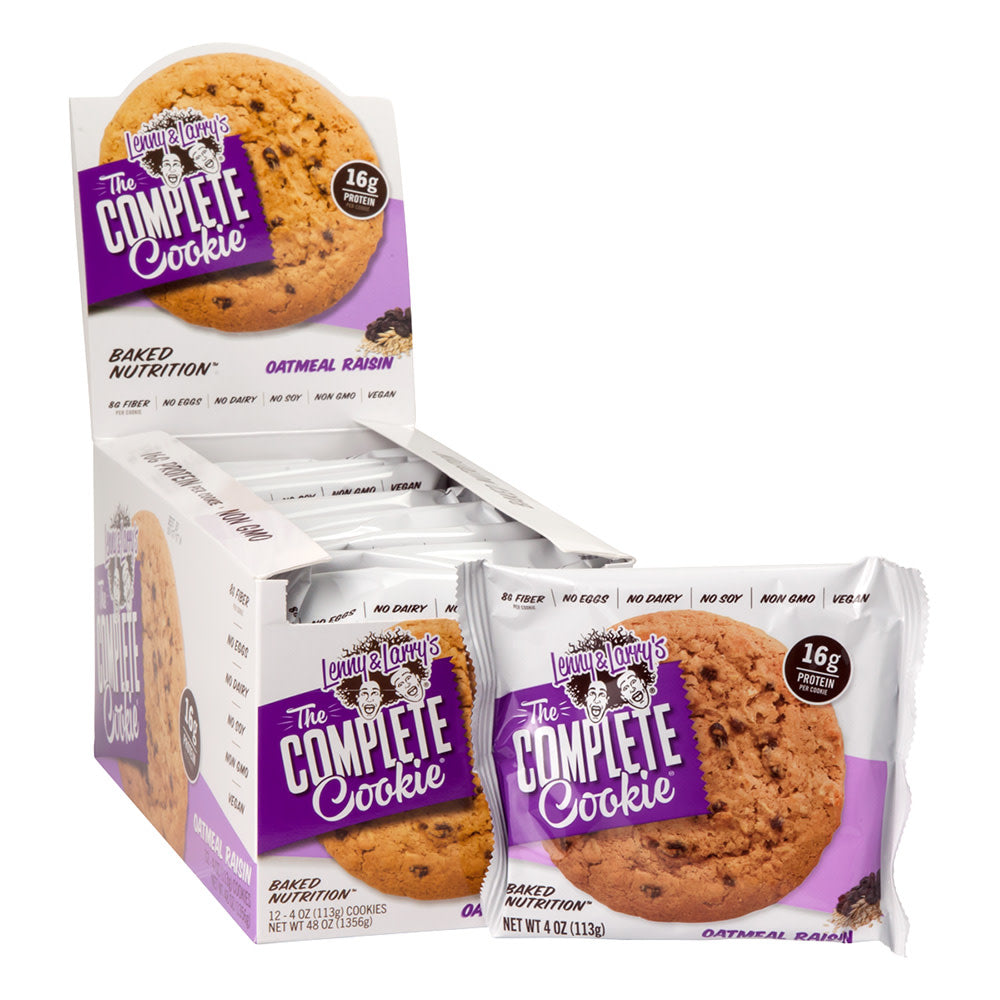 Wholesale Lenny & Larry'S Complete Oatmeal Raisin Cookie 4 Oz- Bulk