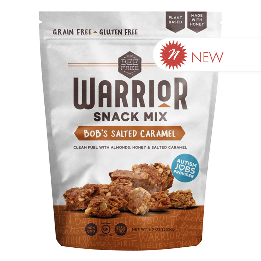 Wholesale Bee Free - Warrior Snack Mix - Bob'S S C - 9Oz-6ct Case Bulk