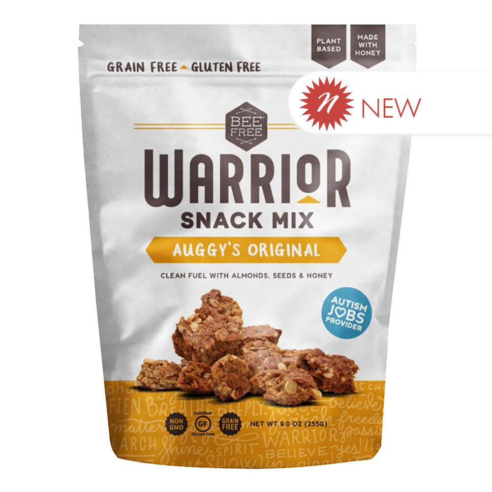 Wholesale Bee Free - Warrior Snack M Auggy'S Original - 9Oz-6ct Case Bulk