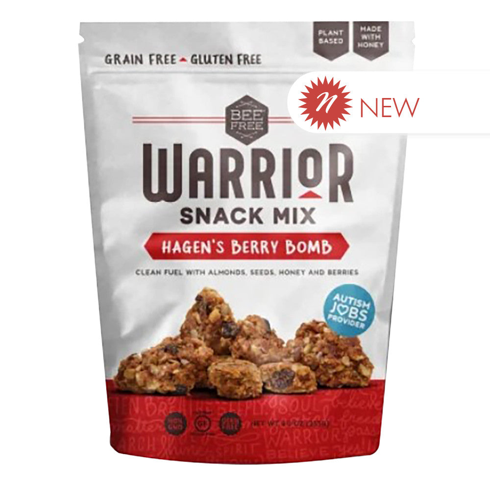 Wholesale Bee Free - Warrior Snack Mix - Hagen'S B B - 9Oz-6ct Case Bulk