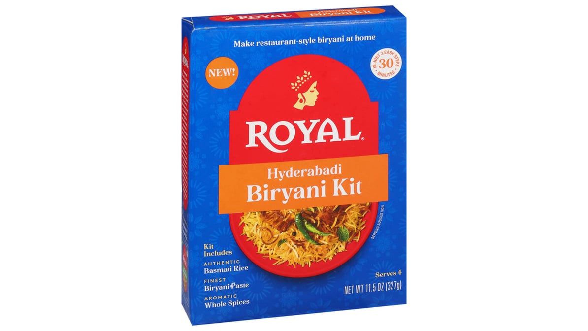 Wholesale Royal Hyderabadi Biryani Kit 11.5oz-6 Ct Case Bulk