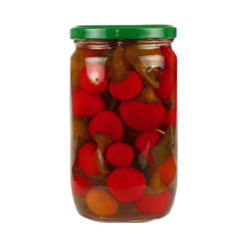 United Pickle Hot Red Cherry Peppers 1gallon