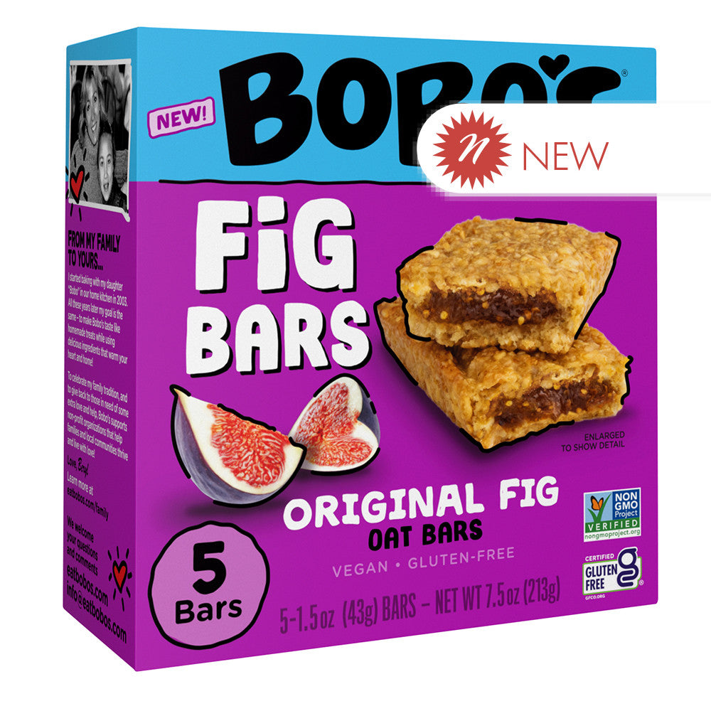 Wholesale Bobo'S Original Fig Bars 7.5 Oz Box- Bulk