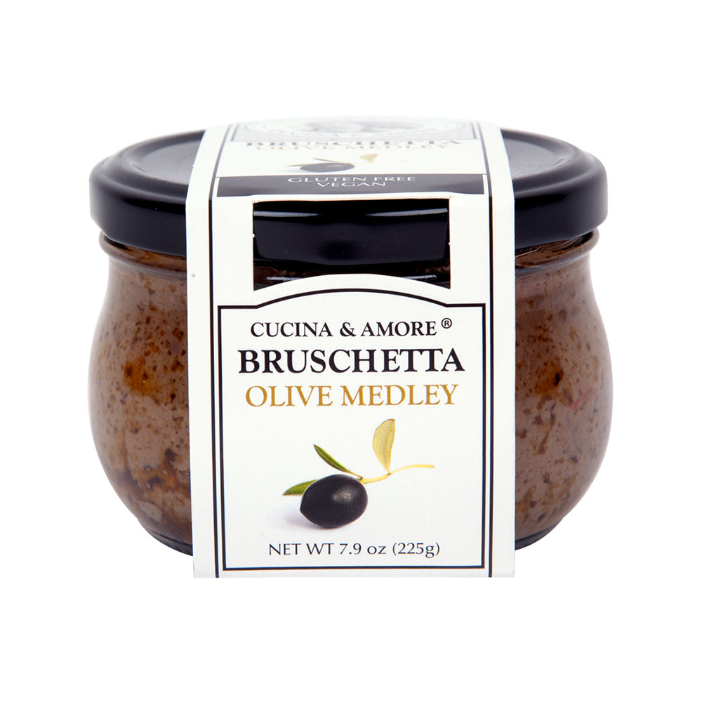 Wholesale Cucina & Amore Bruschetta Olive Medley 7.9 Oz Jar- Bulk