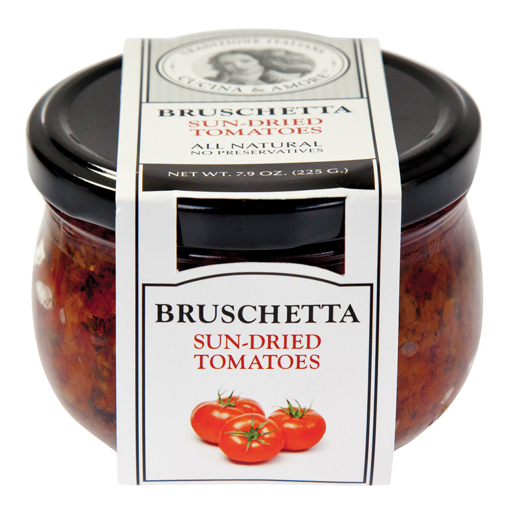 Cucina & Amore Sun-Dried Tomato Bruschetta 7.9 Oz Jar