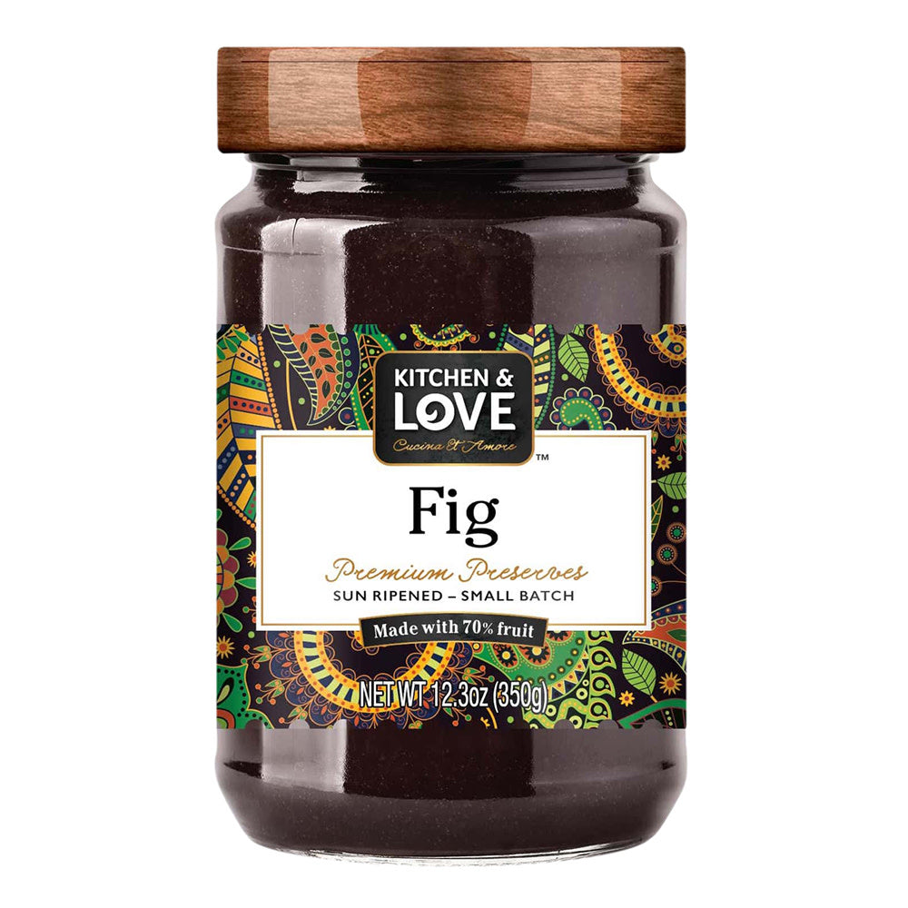 Wholesale Kitchen & Love Fig Preserves 12.3 Oz Jar- Bulk
