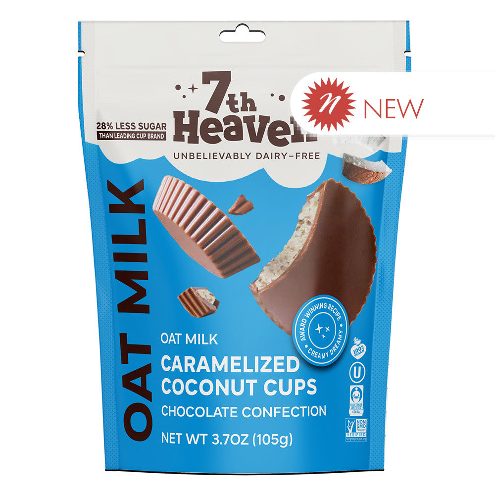 Wholesale 7Th Heaven - Pouch - Caramel Com Chocolate Cup - 3.7Oz- Bulk