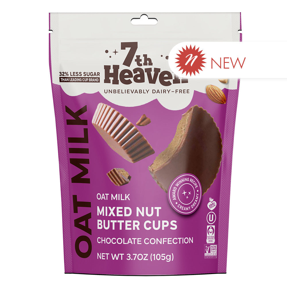 Wholesale 7Th Heaven - Pouch - Mixed Nu Bom Chocolate - Cups - 3.7Oz- Bulk