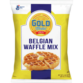 Wholesale Gold Medal Belgian Waffle Griddle Mix 60oz- Bulk