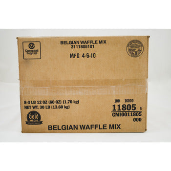 Wholesale Gold Medal Belgian Waffle Griddle Mix 60oz- Bulk