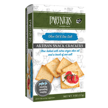 Wholesale Partners Olive Oil And Sea Salt Snack Crackers 4 Oz Box- Bulk