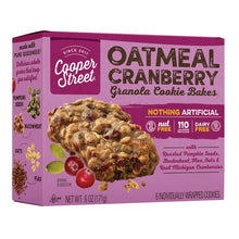 Wholesale Cooper Street Oatmeal Cranberry Granola Cookie Bars 6 Oz 6 Ct Box- Bulk