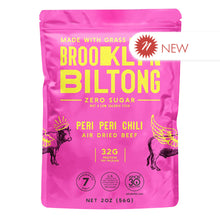 Wholesale Brooklyn Biltong - Periperi - Airdried Beef - 2Oz- Bulk